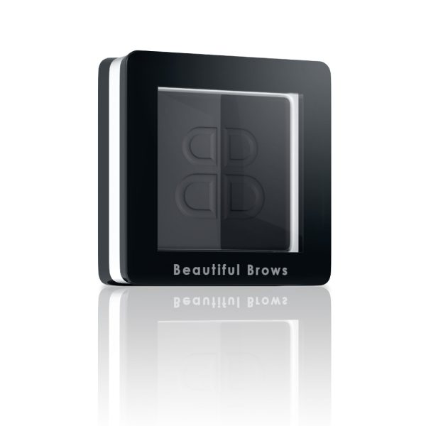 Beautiful Brows DUO Refill Slate–Black – Nachfüllpuder für markante und tief definierte Augenbrauen