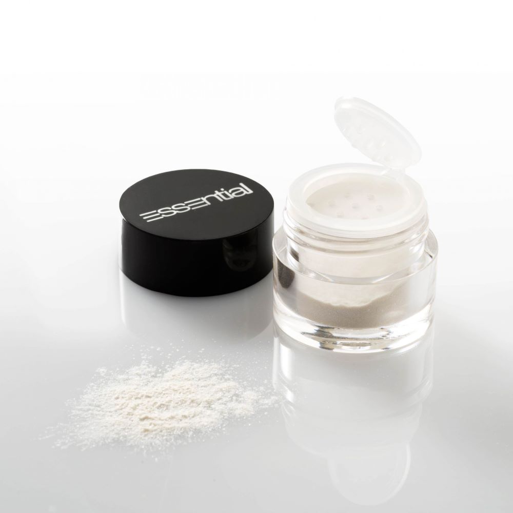 Essential Free Powder Eyeshadow White – hochpigmentierter loser Lidschatten für kreative und langanhaltende Augen-Make-up-Looks