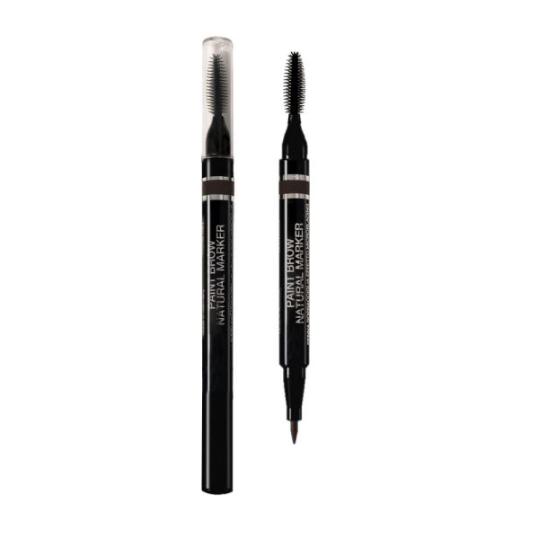 Paint Brow Natural Marker Ebony– Augenbrauenmarker mit feiner Spitze für einen natürlichen Look.