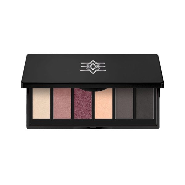 Make-up-Palette mit sanften, edlen Farbtönen in matten und schimmernden Texturen für vielseitige Looks