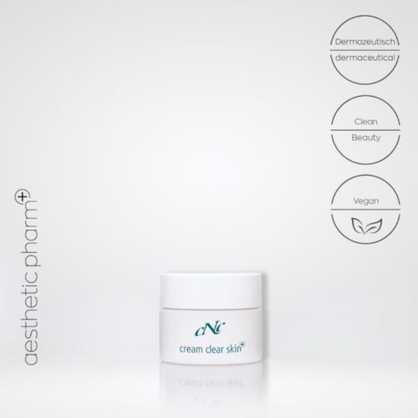 Aesthetic Pharm Cream Clear Skin – ausgleichende Pflegecreme bei unreiner und fettiger Haut in praktischem Tiegel