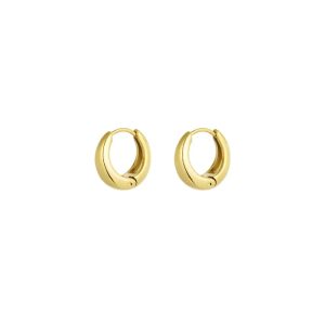 Ella Midi Hoops Gold
