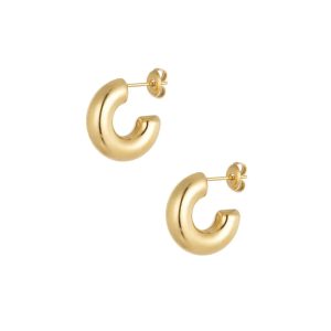 Vika Hoops - large gold